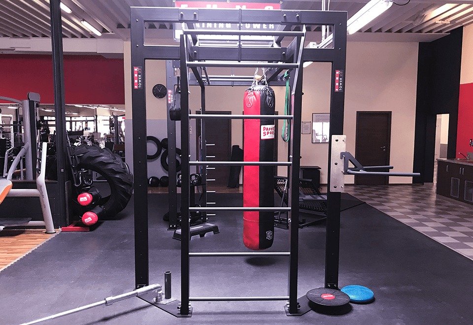 Functional Training Area mit Functional Tower im redfit fitness & sports Edewecht