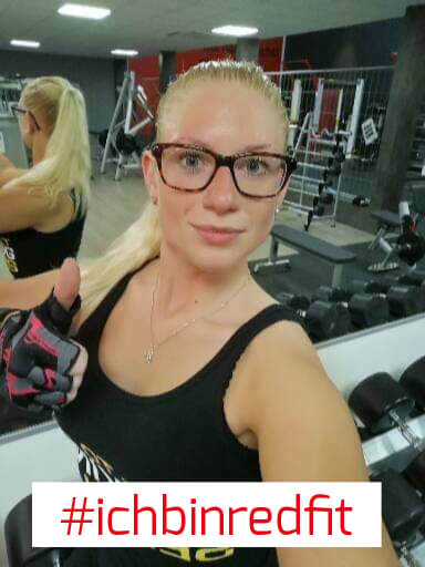 Verena Schmidt #ichbinredfit - arbeitet als Trainerin im redfit fitness & sports in Wittmund